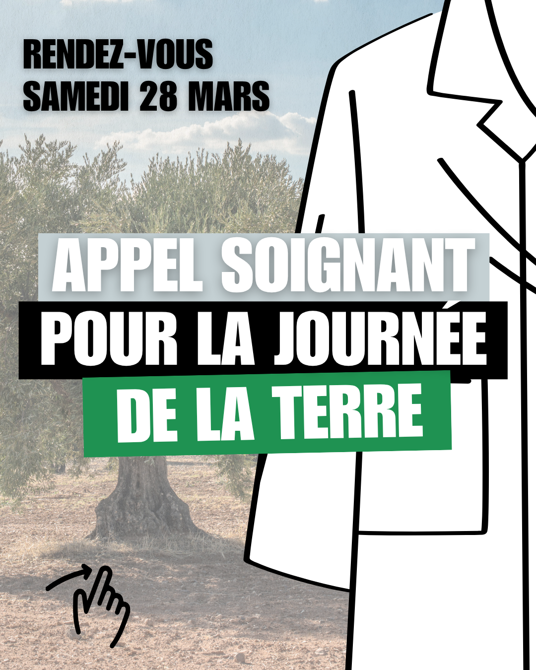 APPEL SOIGNANT POUR LA JOURNEE DE LA TERRE